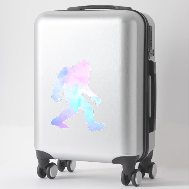 Watercolor Bigfoot   (Suitcase)