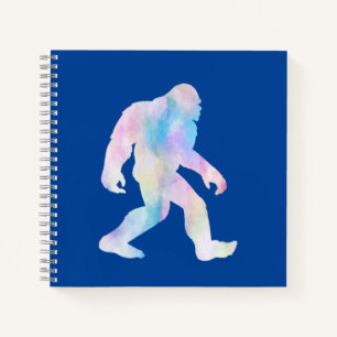 Watercolor Bigfoot      Notebook