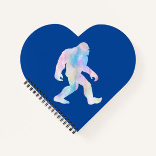 Watercolor Bigfoot Notebook