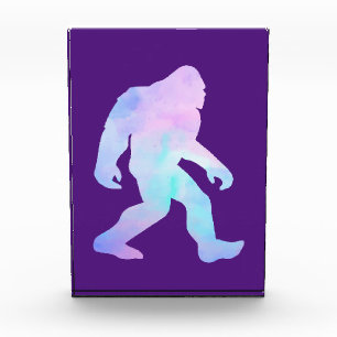 Watercolor Bigfoot Photo Block