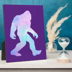 Watercolor Bigfoot      Plaque