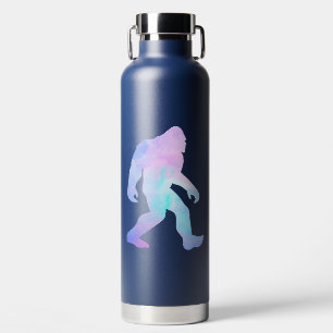 Watercolor Bigfoot Water Bottle
