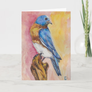 Watercolor Bird Blank Greeting Cards