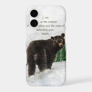 Watercolor Black Bear Animal Totem Spirit Guide