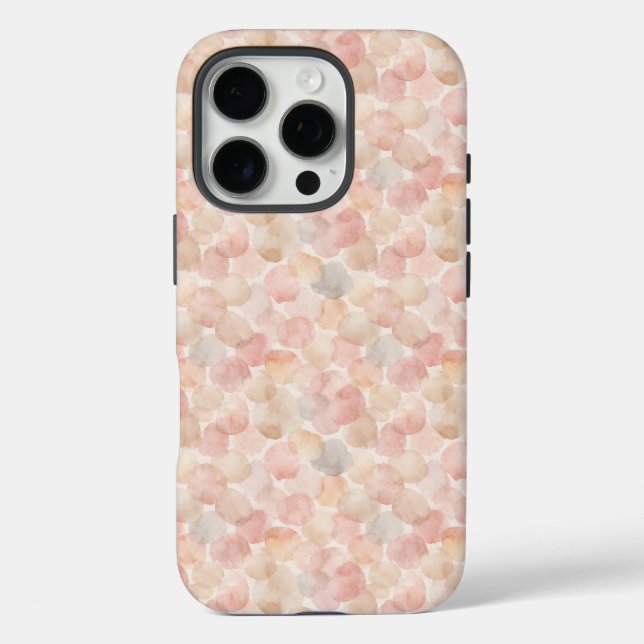 Watercolor Blob Pattern Case-Mate iPhone Case (Back)