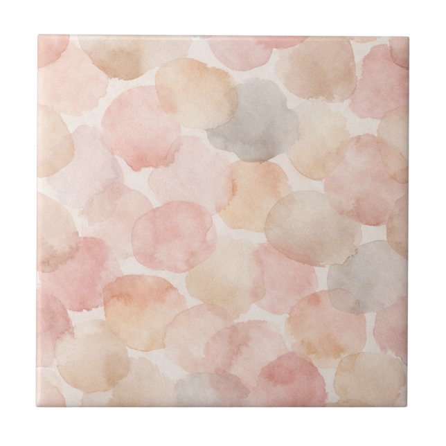 Watercolor Blob Pattern Tile (Front)