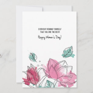 Watercolor Blooms Invitation