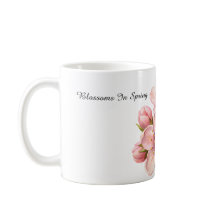 Watercolor Blossoms in Spring Classic Mug