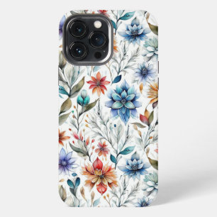 Watercolor Blossoms iPhone 13 Pro Max Case