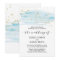 Watercolor Blue and Gold Sparkle Wedding