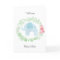 Watercolor Blue Elephant Welcome Baby
