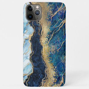 Watercolor Blue Gold Marble  Case-Mate iPhone Case