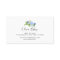 Watercolor Blue Hydrangeas | Floral Business Card