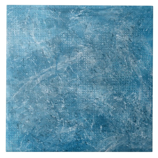 Watercolor blue ocean texture  tile (Front)
