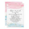 Watercolor Blue or Pink Gender Reveal Party