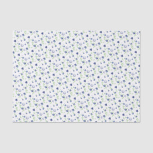 Watercolor Blueberry Pattern Tissue Paper