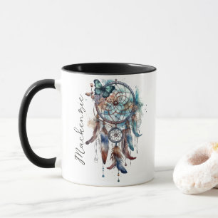 Watercolor Boho Dreamcatcher Mug