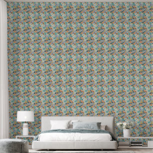Watercolor Boho Floral Wallpaper