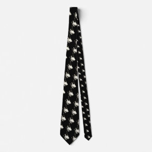 Watercolor Border Collie, Dog, Pet, Animal Tie