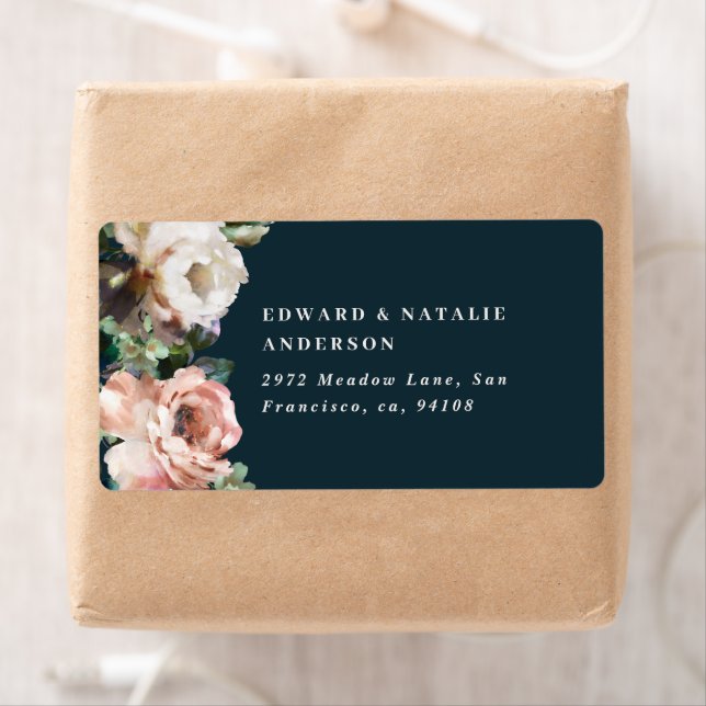 watercolor botanical elegant dark modern rustic (Insitu)