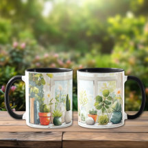 Watercolor Botanical Plants & Succulents