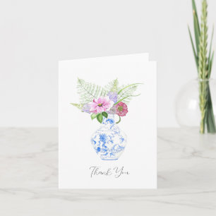 Watercolor Botanical Thank You Card