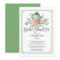 Watercolor Bridal Shower Tea Wedding Shower Invite