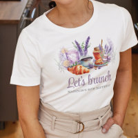 Watercolor Brunch Birthday Personalized