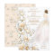 Watercolor Brunette Bride Magnolia Bridal Shower
