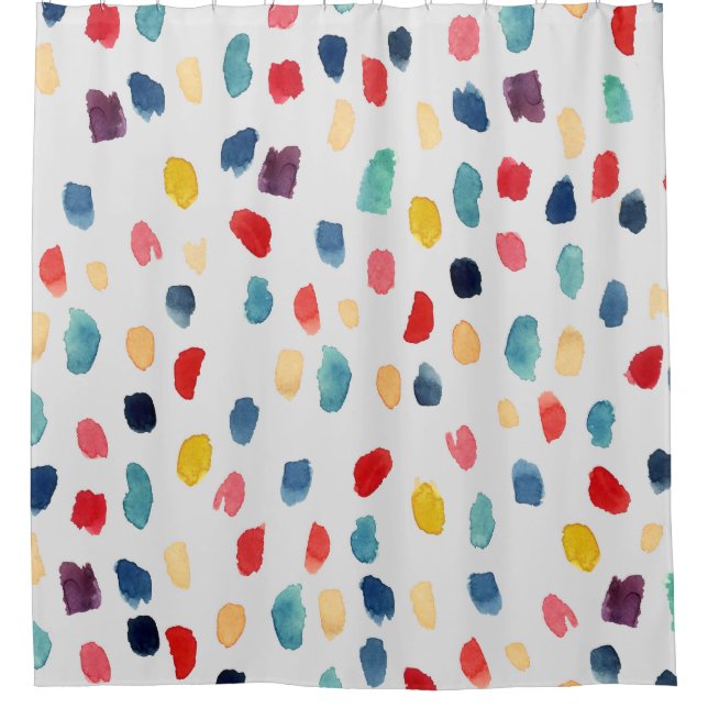 Watercolor Brush Strokes: Abstract Seamless. (Front)