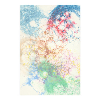 Watercolor bubble print