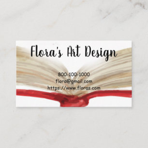 WATERCOLOR Business card