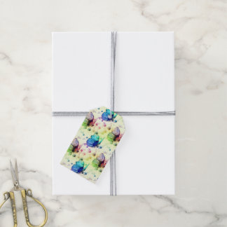 Watercolor Butterflies Gift Tags