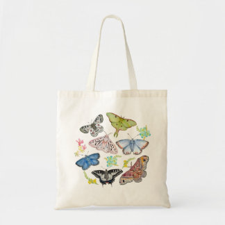 Watercolor Butterflies in Flight Tote Bag
