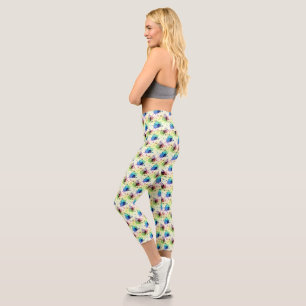 Watercolor Butterflies Leggings #2