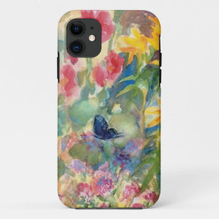 Watercolor Butterfly by Sue Ann Jackson iPhone 11 Case