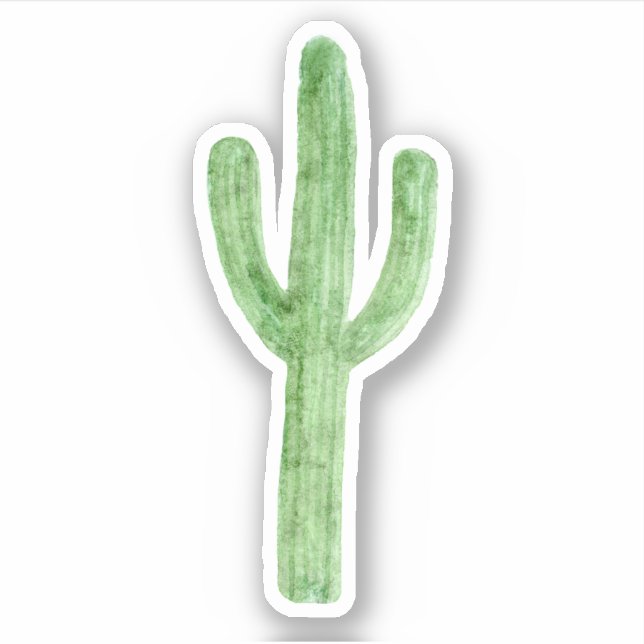 Watercolor Cactus (Front)