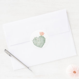 Watercolor Cactus Sticker Cactus Baby Shower