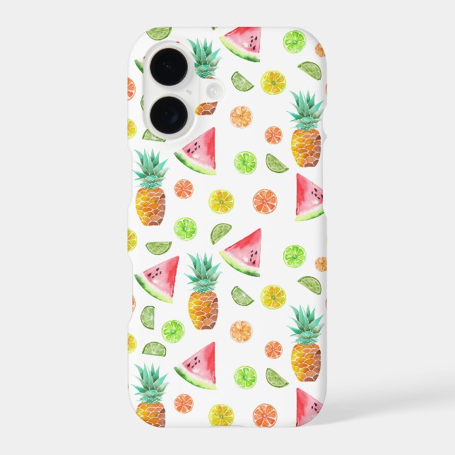 Watercolor Candied Fruit Pattern (Back)