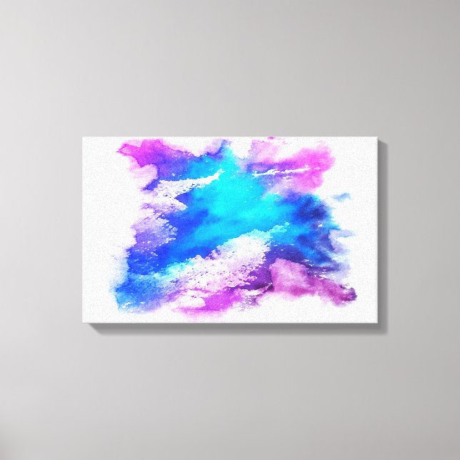 Watercolor Canvas Print (Front)