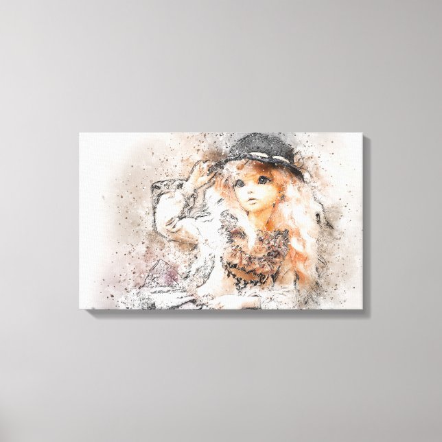 Watercolor Canvas Print (Front)