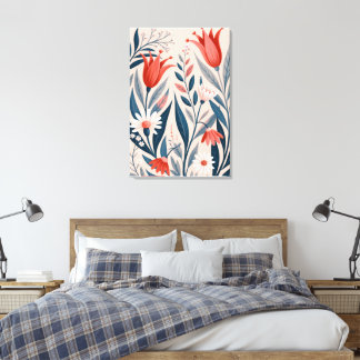 Watercolor canvas print wall art