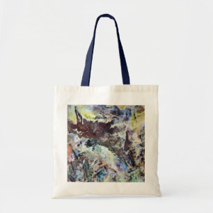 Watercolor Canvas Tote Bag