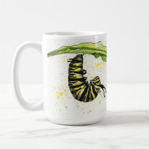 Watercolor Caterpillar Mug