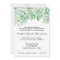 watercolor celadon succulent wedding invitations