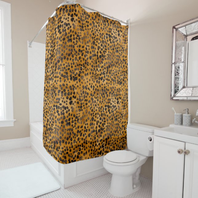 Watercolor Cheetah Print (In Situ)