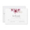 Watercolor Cherry Blossoms Wedding RSVP