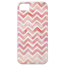 Watercolor Chevron iPhone Case