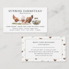 Watercolor Chickens | Farm Fresh Eggs