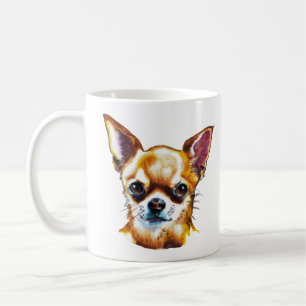 Watercolor Chihuahua Coffee Mug
